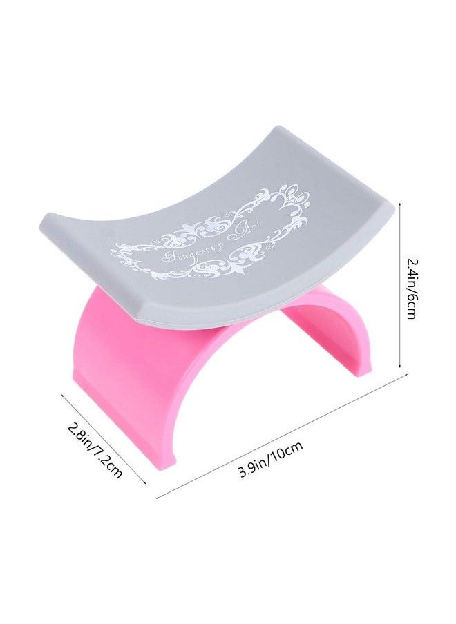 Beaupretty Nail Arm Restmanicure Hand Pillow U Shape Cushion Pillow Professional Nail Rest Cushion Table Desk Station Manicure Toolpink  - Image 4