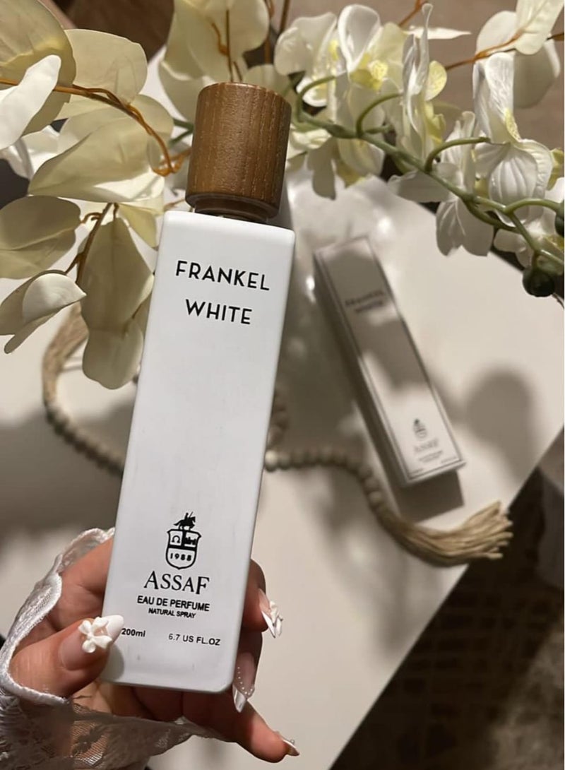 عساف عطر فرانكل وايت من عساف 200مل اودي بارفيوم - Image 2