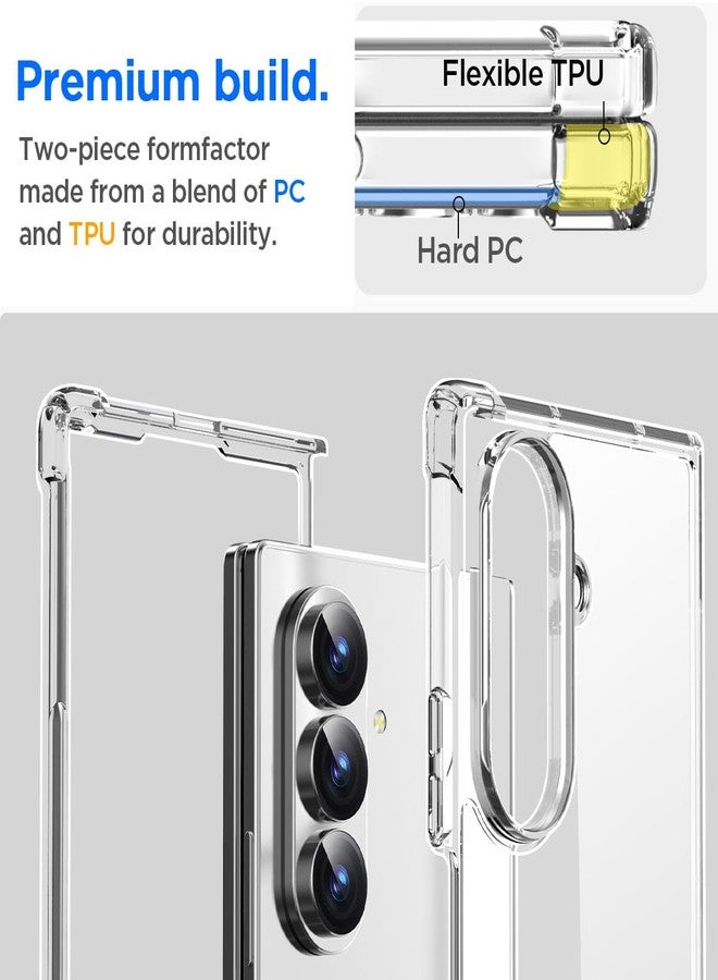 ايه اي كيس جراب AICase لهاتف Samsung Galaxy Z Fold 7 الشفاف، جراب هاتف مقاوم للصدمات ومقاوم للاصفرار لهاتف Galaxy Z Fold 7 5G (2025) - Image 5