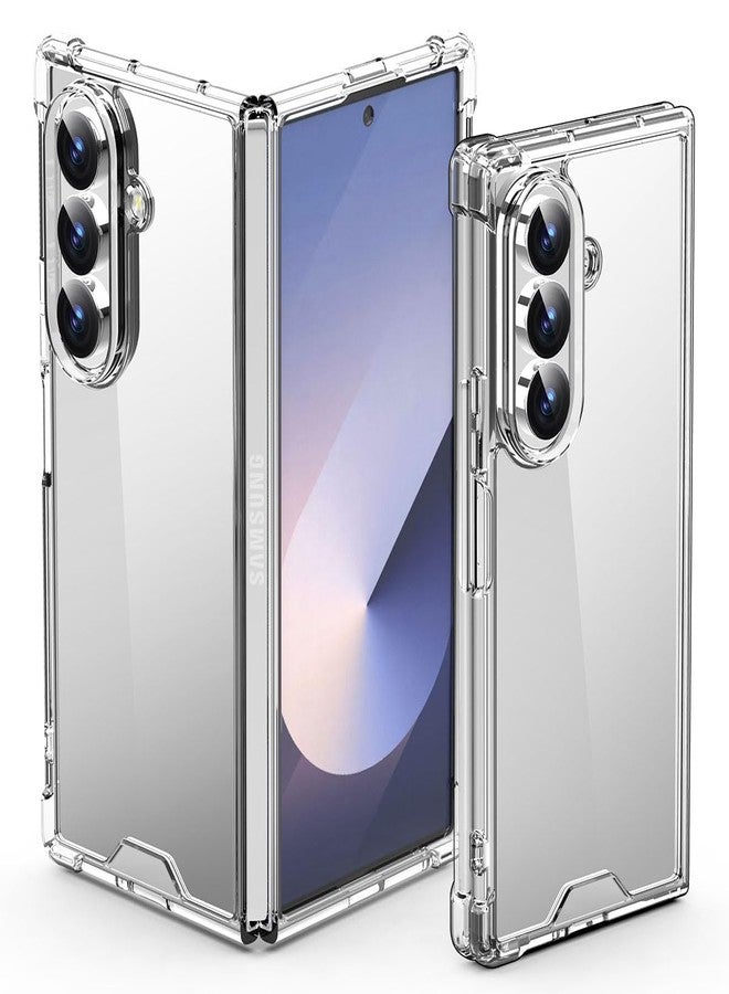 ايه اي كيس جراب AICase لهاتف Samsung Galaxy Z Fold 7 الشفاف، جراب هاتف مقاوم للصدمات ومقاوم للاصفرار لهاتف Galaxy Z Fold 7 5G (2025) - Image 1