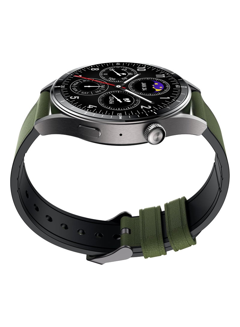 إنفينيكس ساعة XWatch N4 برو (XW4E) - رمادي تيتانيوم، شاشة AMOLED HD بحجم 1.43 بوصة، مقاومة للماء IP68، مدة استخدام تصل إلى 12 يوم، V5.3، قياس معدل ضربات القلب، SPO2، بطارية 300 مللي أمبير، شحن لاسلكي، يدعم المكالمات - Image 4