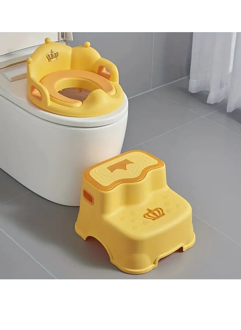 Gonice Children's Toilet, Portable Men's And Women's Toilet, Baby Growth Toilet, Toddler Auxiliary Toilet, Seat Cushion  - Image 4
