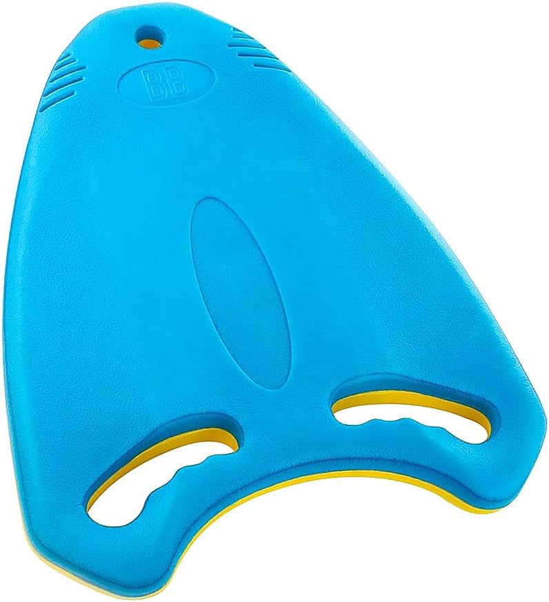 COMFECTO Go Kickboard Swimming Kickboard for Adults and Kids, Lightweight EVA Swim Board with Anti-Slip Smooth Edge and Integrated Hole Handle for Swim Lessons Swimming Training Aid, Blue - Image 1