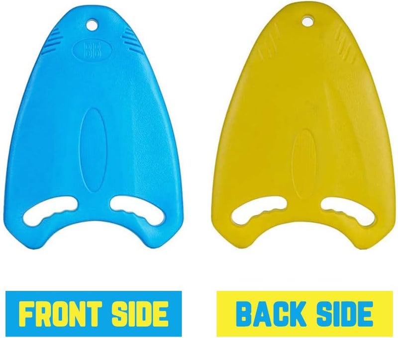 COMFECTO Go Kickboard Swimming Kickboard for Adults and Kids, Lightweight EVA Swim Board with Anti-Slip Smooth Edge and Integrated Hole Handle for Swim Lessons Swimming Training Aid, Blue - Image 2