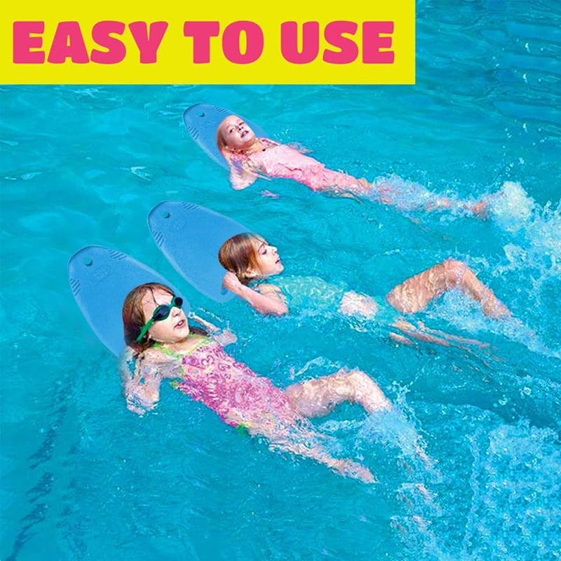 COMFECTO Go Kickboard Swimming Kickboard for Adults and Kids, Lightweight EVA Swim Board with Anti-Slip Smooth Edge and Integrated Hole Handle for Swim Lessons Swimming Training Aid, Blue - Image 5