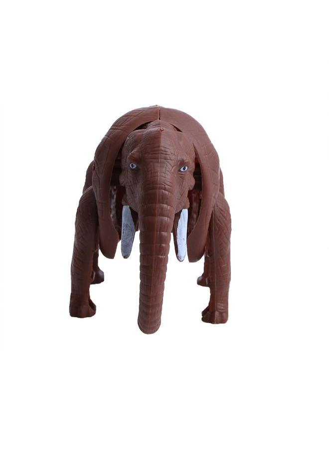 Transform Simulation Elephant Deformed Toy Model Animal Egg Collection Kid Toys  - Image 2