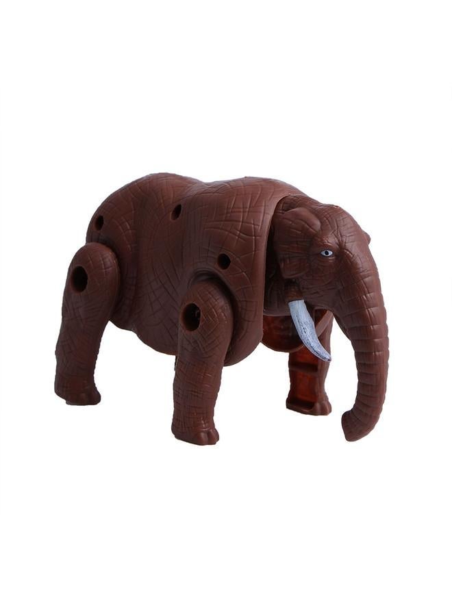 Transform Simulation Elephant Deformed Toy Model Animal Egg Collection Kid Toys  - Image 1