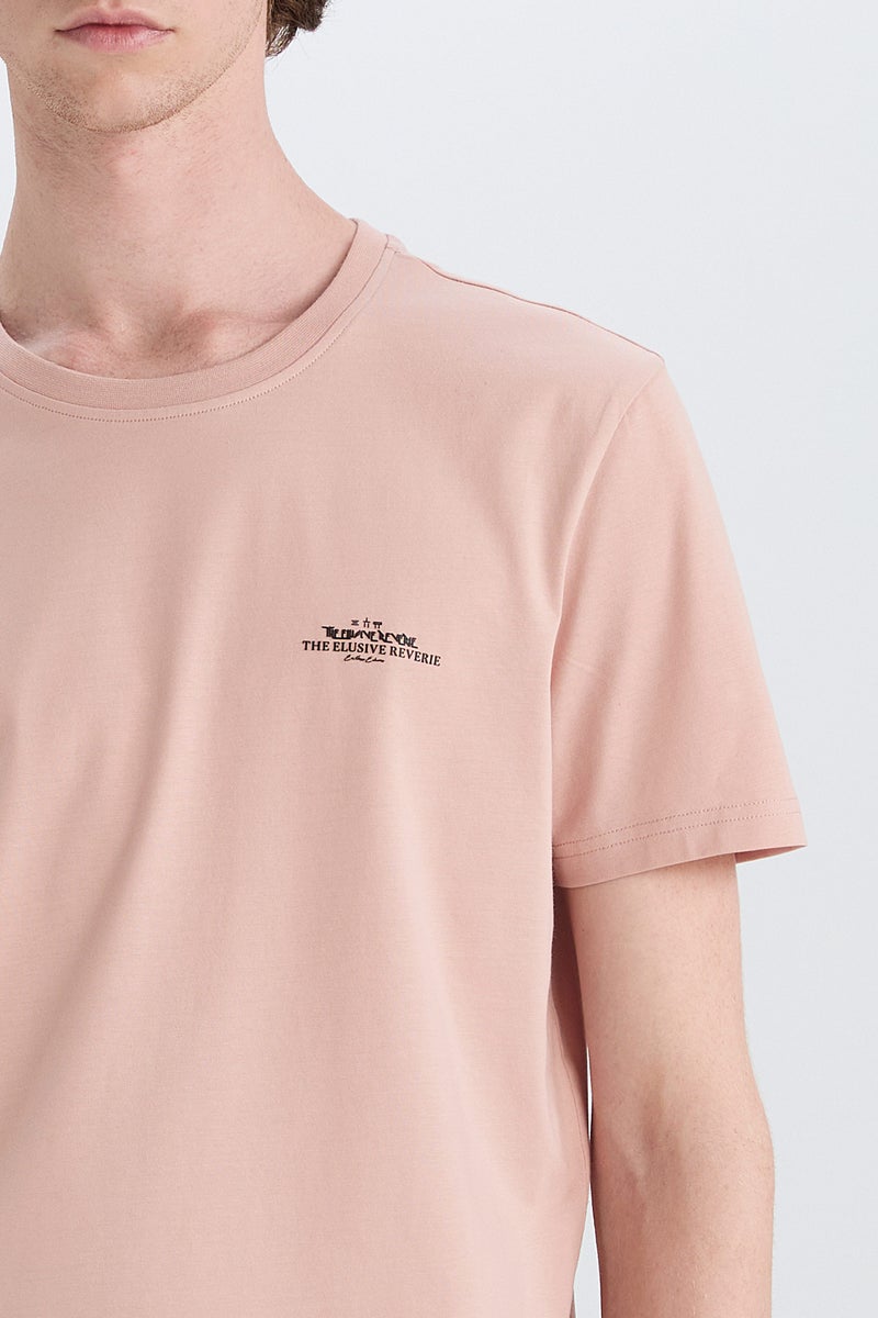 DeFacto Man Slim Fit Crew Neck Printed T Shirt - Image 4
