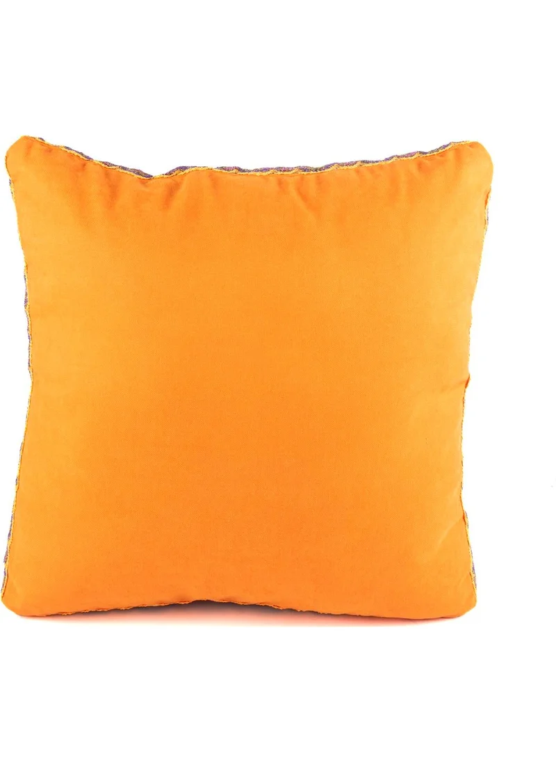 Mikasa Moor Alexa Orange Bordered 50X50 Pillow Cushion