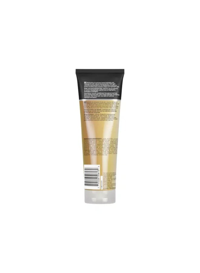 John Frieda Sheer Blonde Highlight Activating Brightening Conditioner 250ml - Image 3