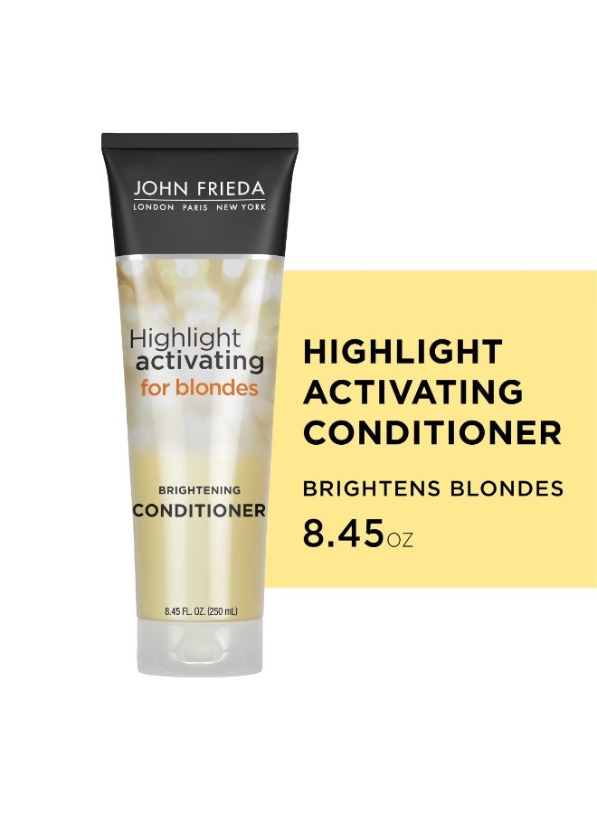 John Frieda Sheer Blonde Highlight Activating Brightening Conditioner 250ml - Image 2