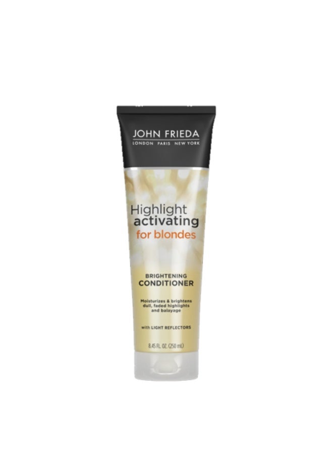 John Frieda Sheer Blonde Highlight Activating Brightening Conditioner 250ml - Image 1