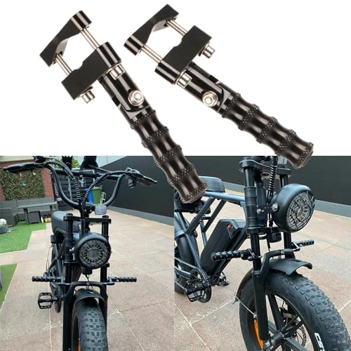 MYIADV Motorcycle Foot Pegs Folding Footrest Aluminum Alloy Footrests Highway Front Folding Clamps For BMW R1200GS R1250GS R1300GS For YAMAHA TENERE700 Honda Suzuki Kawasaki - Image 1