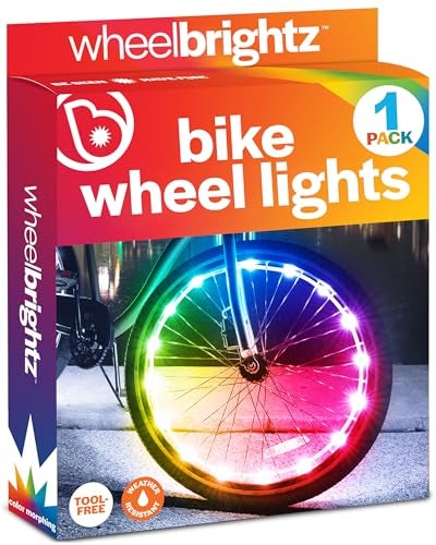 Brightz, Ltd. Wheel Brightz LED Bicycle Accessory Light (for 1 Wheel), Green - Image 1