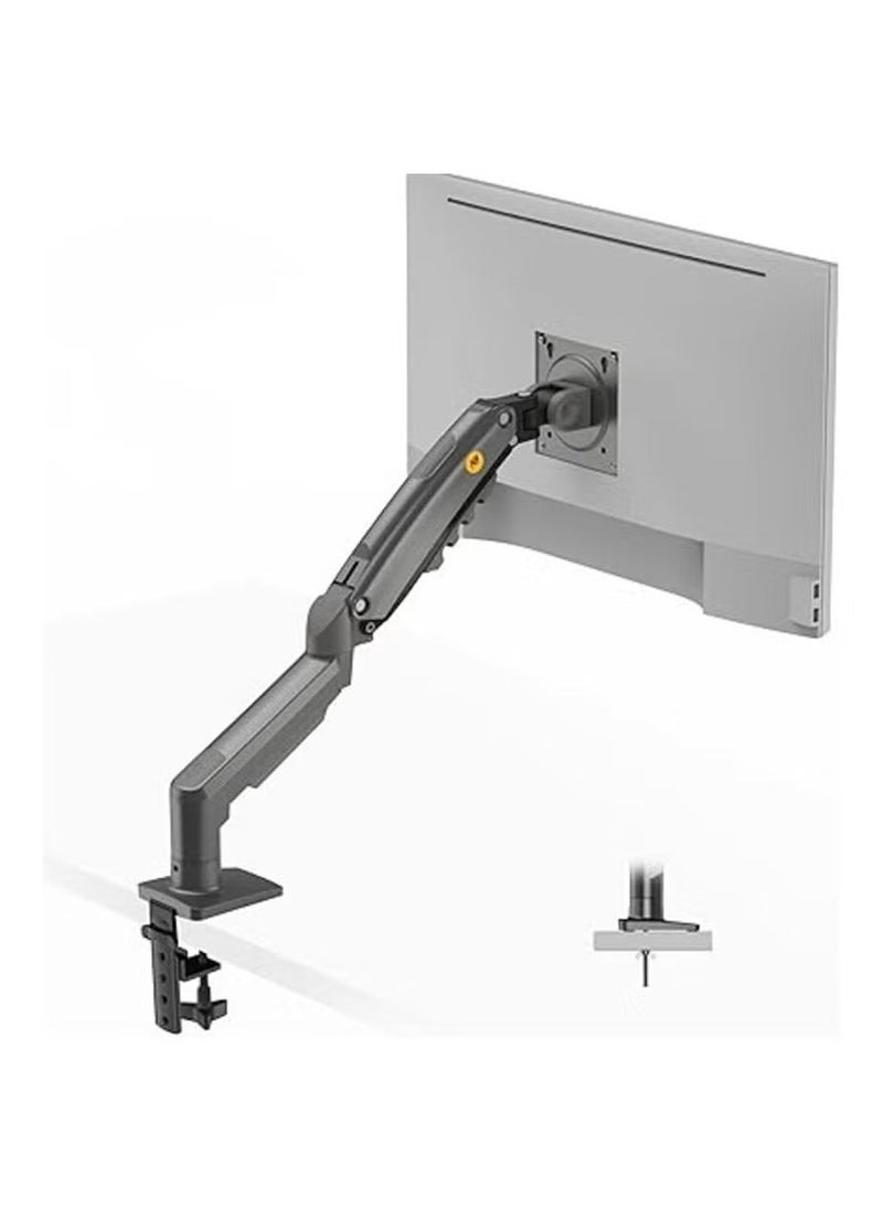 NB Monitor Mount Fits 4.4 to 19.8lbs Computer Monitors - Adjustable Desk Stand with Tilt, Rotation, & Swivel Functions - F80 Desk Mount for Ergonomic Viewing, Space-Saving Design, VESA Compatible (75x75mm & 100x100mm) - Image 3