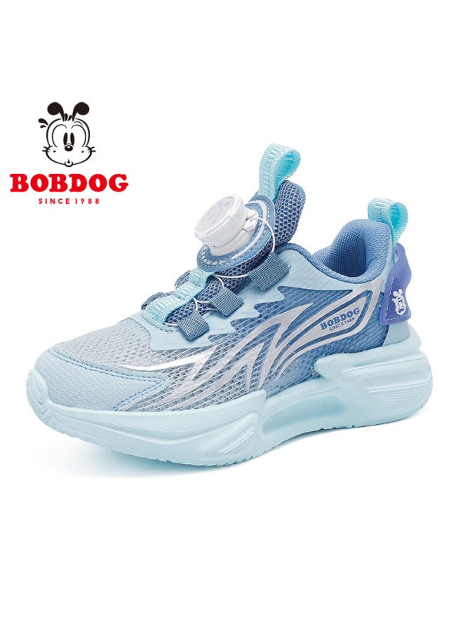 Bobdog Children's Breathable Sports Shoes, Boys' Summer Running Shoes, 103552147, Navy Blue/moonlight Blue, Size 32 - Image 3