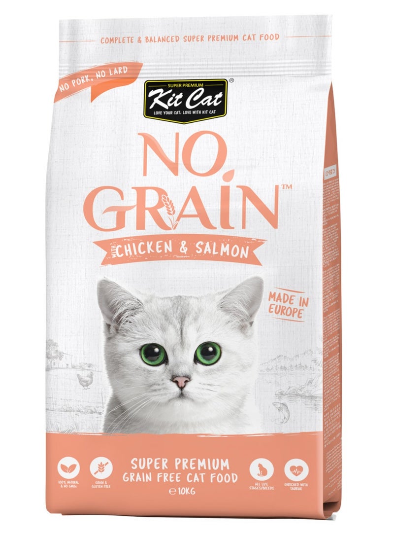 كيت كات دجاج بدون حبوب وسلمون - 1 كجم - Image 1