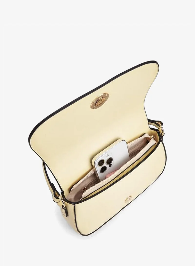بابريكا Solid Crossbody Bag With Adjustable Strap