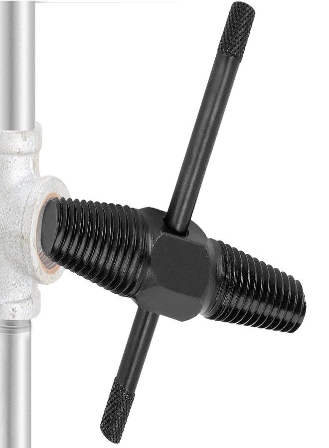 JONMON Damaged Screw Extractor - Broken Pipe Remover, Easy Out Double Head Manual Water Pipe Valve Faucet Stripped Screw Remove Repair Tool with Rod for 1/2" 3/4" Pipe Tube - Image 1