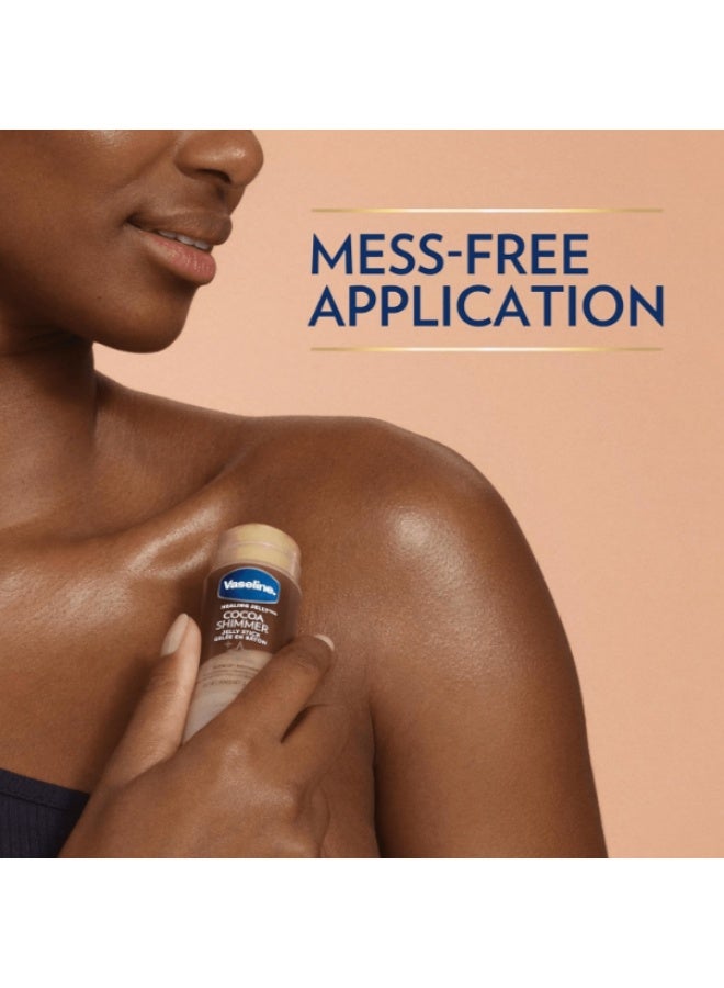Vaseline Jelly Stick Cocoa Shine & Moisturize Skin 40g - Image 4