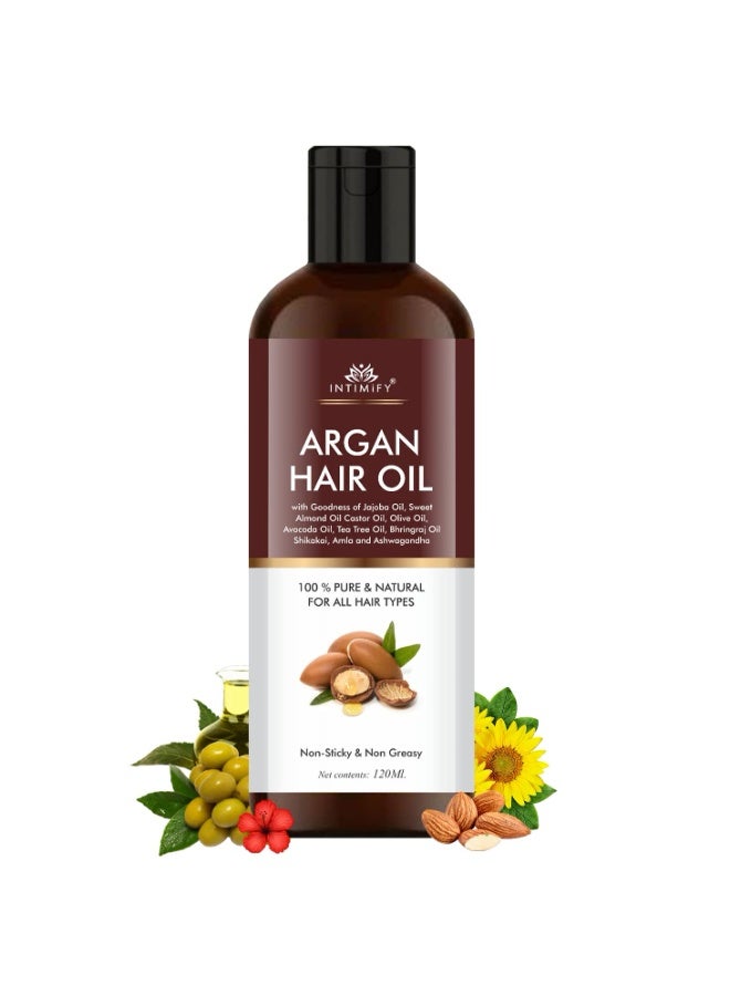INTIMIFY Argan hair Oil 120ml - Image 1