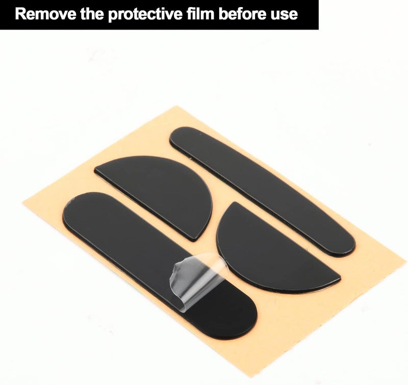 COSMOS 2 Sets Mouse Feet Pads Skates Mice Feet Rounded Curved Edges Smooth Mouse Feet Pad Replacement Compatible with Logitech MX Master 3 Wireless Gaming Mouse - Image 5