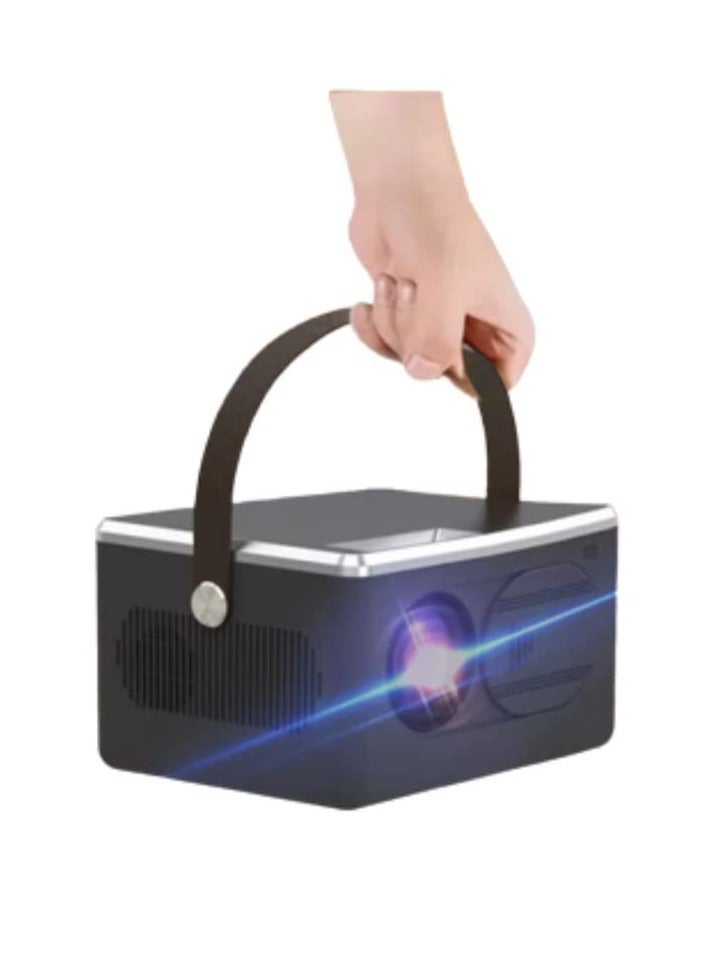 Generic Indoor and Outoor Mini Home Cinema Projector Built in YouTube app  Portable Mini LED Projector  - Image 1