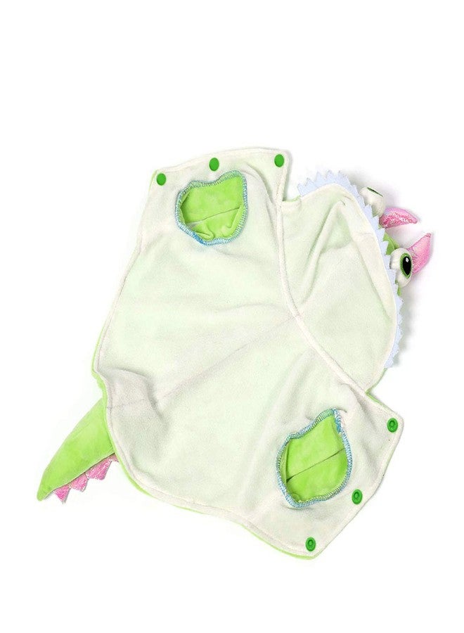 Mogoko Dog Cat Dragon Costumes, Pet Halloween Cosplay Dress, Green Dinosaur Costume for Small Puppy Dogs - Image 5