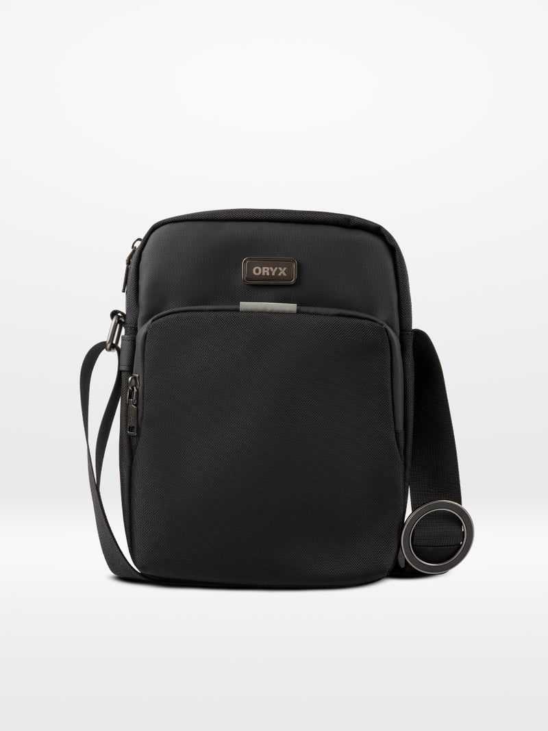 ORYX O-Cross Lightweight Travel Sling with MagSafe Multi-Pocket Organizer Black - Image 1