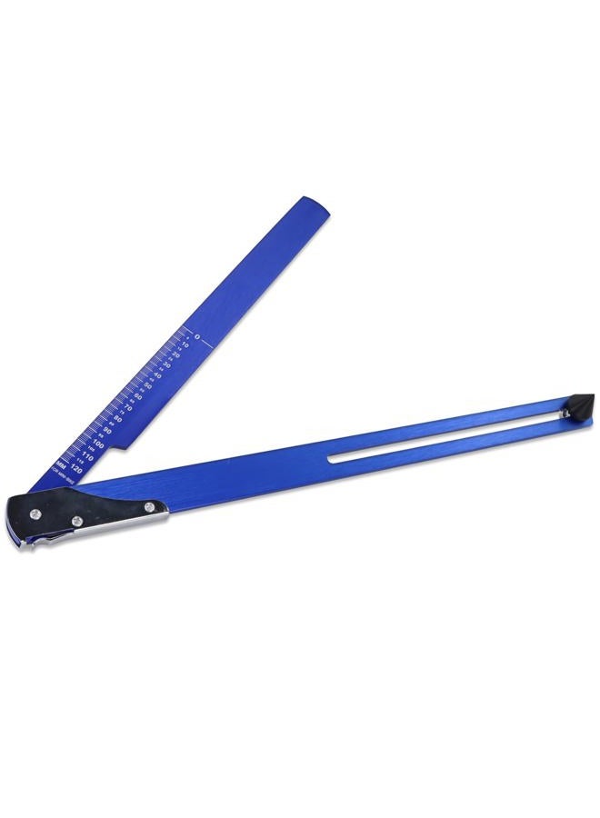 TOPVOP auto 08-0613 Folding Sag Scale Ⅱ Reversible multi-scale design for motion pro tools accommodates most mini and full size motorcycles,Cone and Screw Set Replace C08-0613A - Image 1