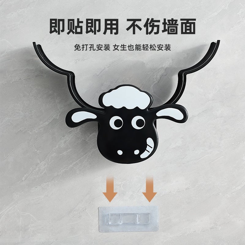 Toilet Toilet Paper Box Toilet Tissue Box Toilet Wall-Mounted Living Room Tissue Roll Paper Holder For Drawing Paper Box - Image 5