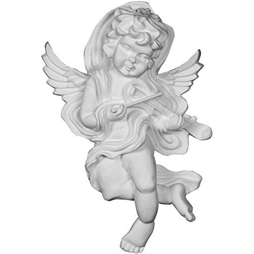 Ekena Millwork ONL05X07X02AN-R Classic Angel, RightUrethane Onlays, 4 1/2"W x 7 1/8"H x 2 3/8"P, Primed - Image 5