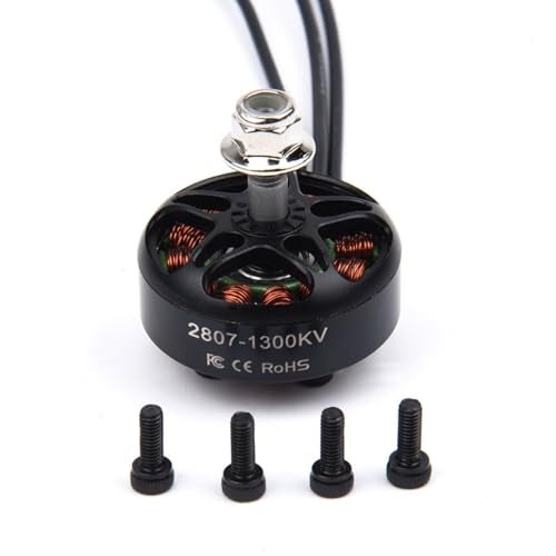 REES52 2807 1300KV 2-6S Brushless Motor 4mm Bearing Shaft for RC FPV Racing Drone Multi-Copter Upgrade Componet - Image 1
