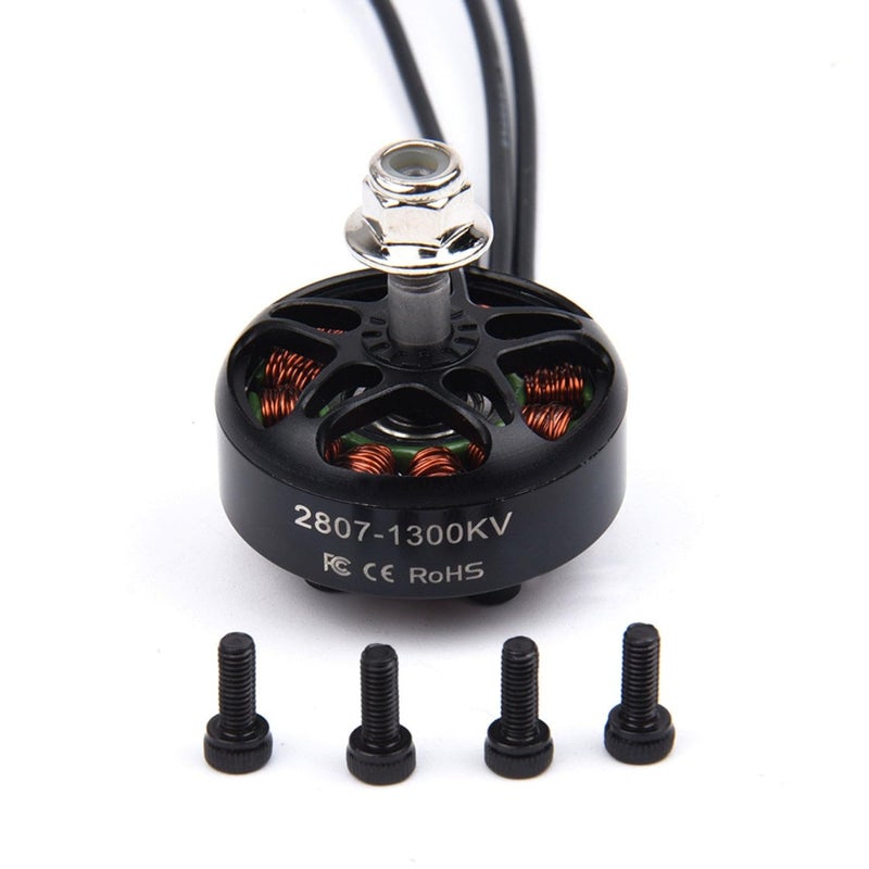REES52 2807 1300KV 2-6S Brushless Motor 4mm Bearing Shaft for RC FPV Racing Drone Multi-Copter Upgrade Componet - Image 4