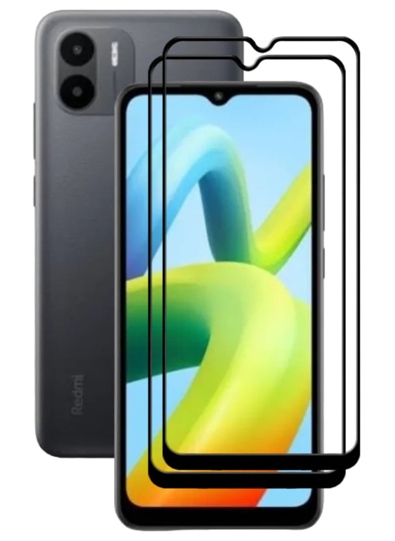 أكاليكس قطعتين، حماية شاشة،  لهاتف شاومي ريدمي A1+، جودة ممتازة. - Image 1