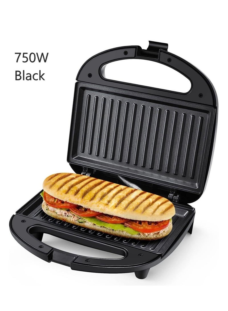 كليكون ماكينة صنع الساندويتش والبانيني مع ماكينة صنع القهوة التركية باللون الأسود بقدرة 750 وات KGT-810 + KTCM-412 - Image 3