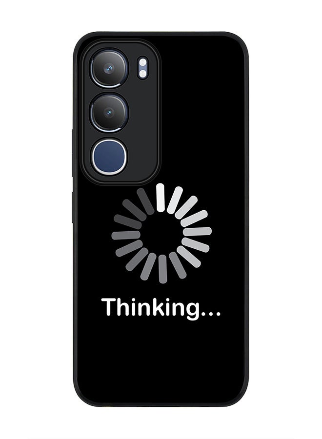 Stylizedd For vivo Y19s / Y19s Pro Case,Slim fit Camera Protection, Shockproof Thin Phone cover  - Thinking