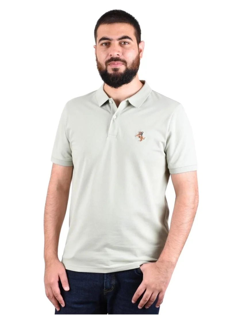 GIORDANO Men's Rider Polo Green