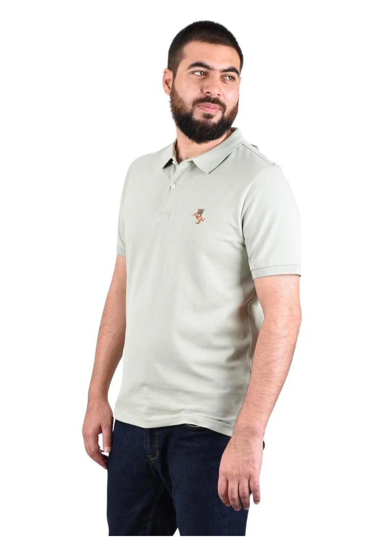 GIORDANO Men's Rider Polo Green