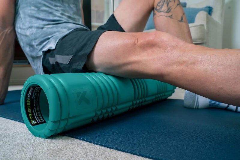 Trigger Point Performance Therapy Grid Patented Multi-Density Foam Massage Roller Exercise, Deep Tissue&Muscle Recovery Relieves Muscle Pain & Tightness, Improves Mobility & Circulation - Image 3