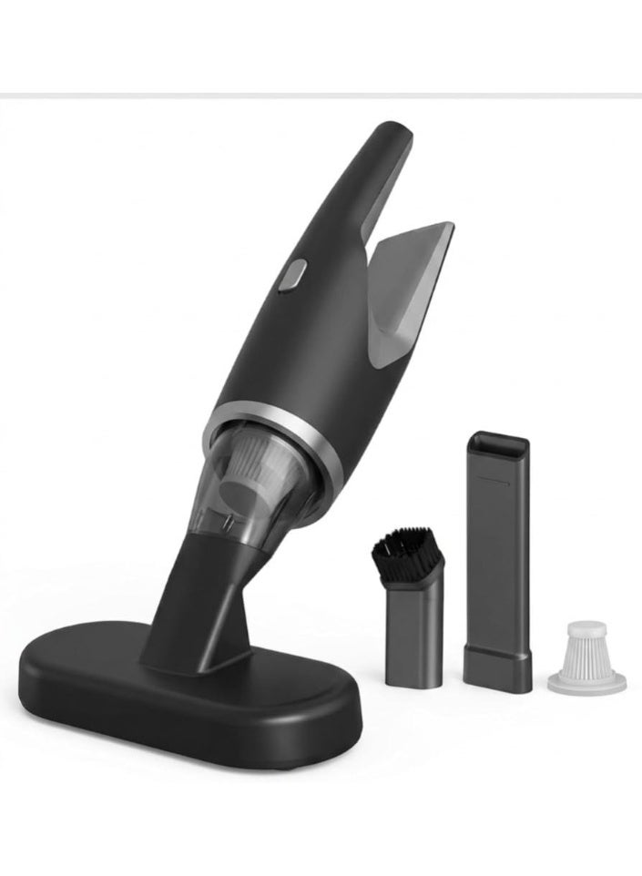80W Portable Cordless Vacuum Cleaner – 3-in-1 for Mattresses, Sofas, and Cars – Handles Dust and Crumbs; Includes Multiple Attachments, 120ml Dust Bin, and USB-C Charging. - Image 1