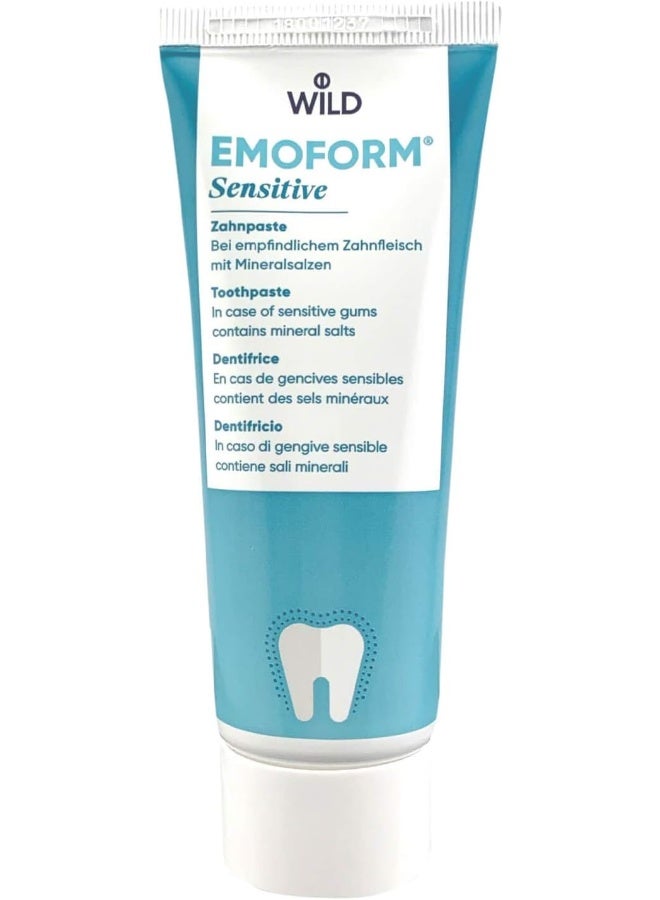 Emoform - Sensitive Toothpaste 75ml (Swiss Made) - Image 1