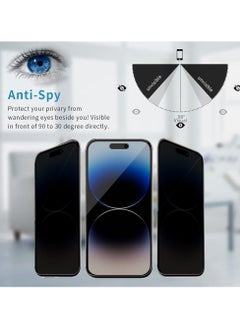 Sprinters - iPhone 15 Pro Max Privacy Screen Protector Anti-Spy Tempered Glass Film 9H Hardness Scratch Resistant Anti Spy Tempered Glass Protector for iPhone 15 Pro Max - pzsku/Z40BADF9DBE72218411DCZ/45/_/1707064965/8599c184-c646-4a1d-825a-20027e177999