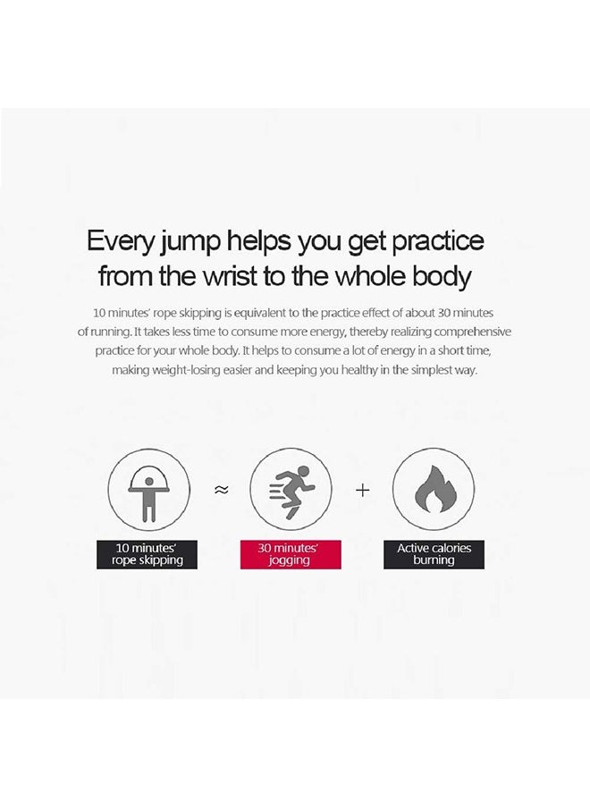 Arabest - Skipping Rope with Ball Bearings Rapid Speed Adjustable Jump Rope Cable and 6” Memory Foam Handles Ideal for Aerobic Exercise Like Speed Training, Extreme Jumping, Endurance Training and Gym - Image 1