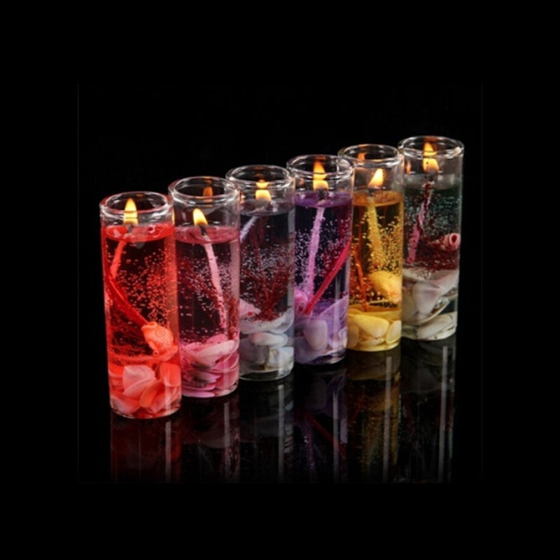 2pcs Romantic Smokeless Ocean Seashell Candle for Wedding Party Home Decoration (Color Random) - Image 4