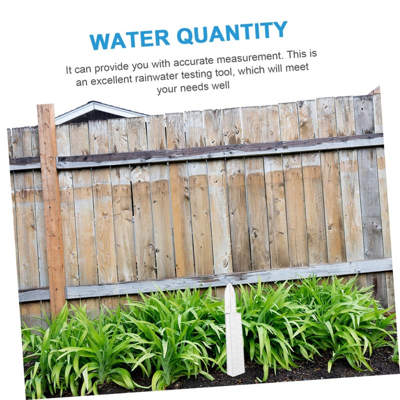 Plastic Rain Gauge 12 Inch Easy Read Scale Accurate Outdoor Measuring Tool - Image 3