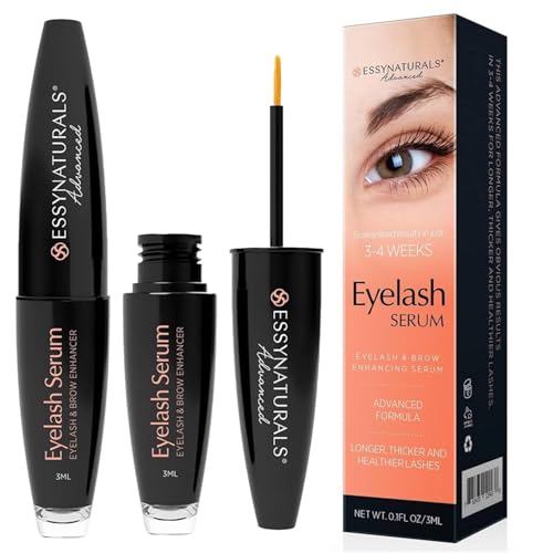 EssyNaturals Advanced Essynaturals Premium Eyelash Growth Serum for Longer Fuller Thicker Lashes