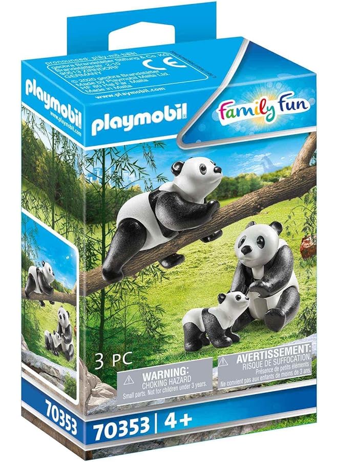 بلاي موبيل الباندا مع الشبل - Image 1