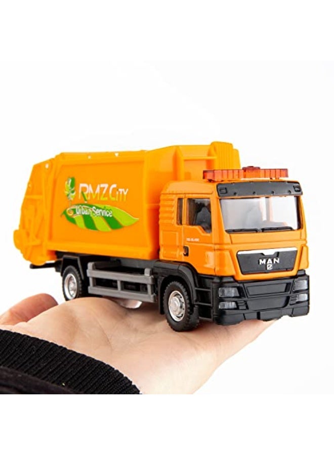 MAN Compatible for Man Garbage Truck Car Model Toy Cars, Zinc Alloy Die-Cast Vehicles Kid Toys for Boy Girl Gift - Image 4