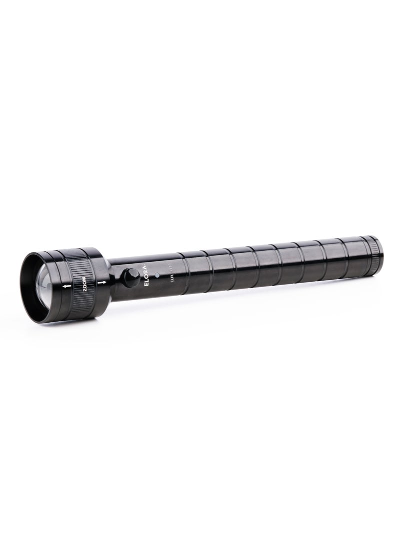 ELORA ZOOMABLE  Rechargeable Flashlight (Combo Pack) 5000mAh Battery, long battery life use, Zoom function, Durable Metal Body, Water & Shock Resistant - Image 3